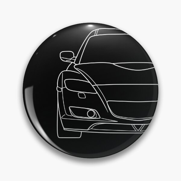 Artikelvorschau, Mazda RX-8 2002-2008 weiße Linien entworfen und verkauft von EdimDesign.