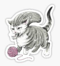 Kittehmorph Sticker