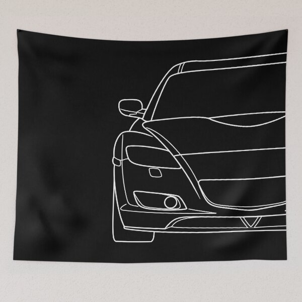 Item preview, Mazda RX-8 2002-2008 white lines designed and sold by EdimDesign.