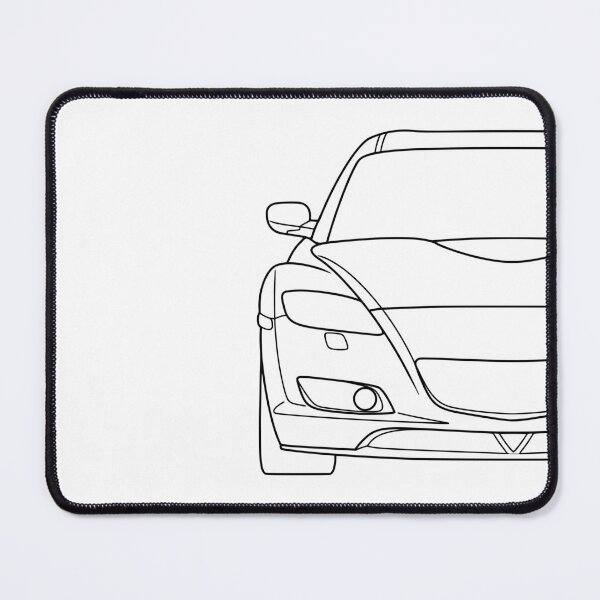 Item preview, Mazda RX-8 2002-2008 black lines designed and sold by EdimDesign.