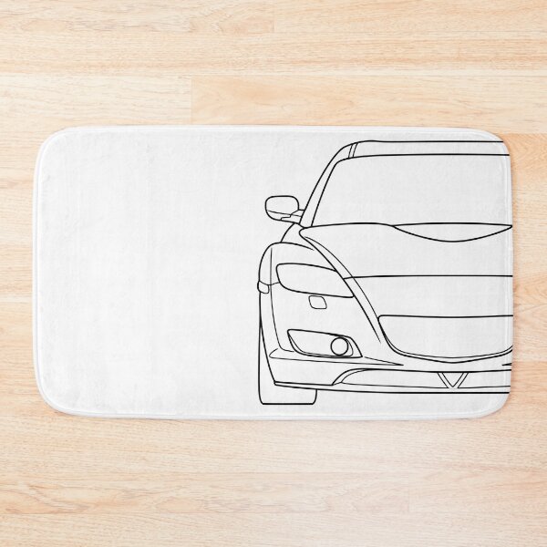 Item preview, Mazda RX-8 2002-2008 black lines designed and sold by EdimDesign.
