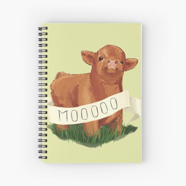 Cow Print Notebook: Stylish and Trendy Notebook with a Cow Pattern