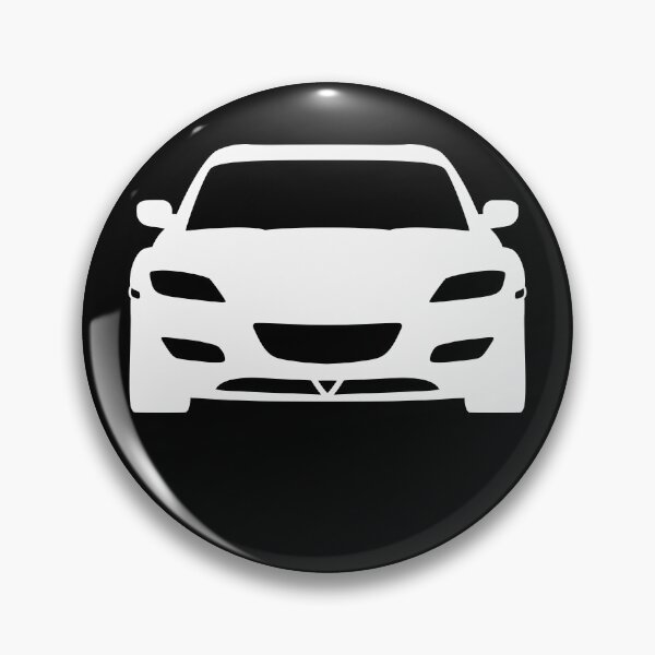 Item preview, Mazda RX-8 2002-2008 white silhouette designed and sold by EdimDesign.