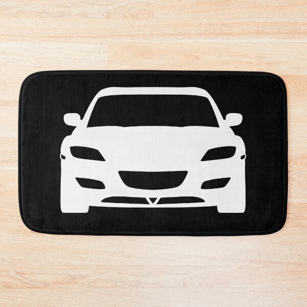 Item preview, Mazda RX-8 2002-2008 white silhouette designed and sold by EdimDesign.