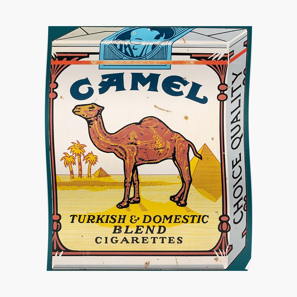 Vintage Camel Cigarette Pack Poster ubicaciondepersonas.cdmx.gob.mx