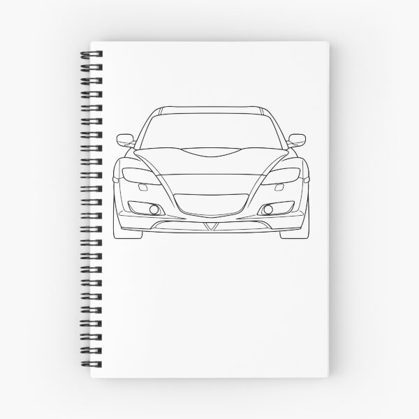 Item preview, Mazda RX-8 2002-2008 black lines designed and sold by EdimDesign.