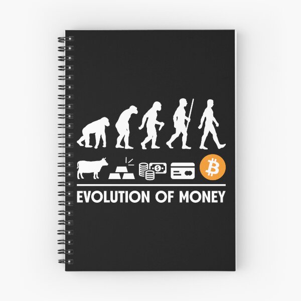 Item preview, Bitcoin evolution of money designed and sold by TheBitcoinStore.