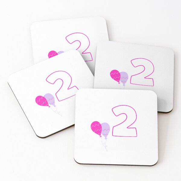 Item preview, 2nd Birthday with Balloons designed and sold by UnicornTrinity.