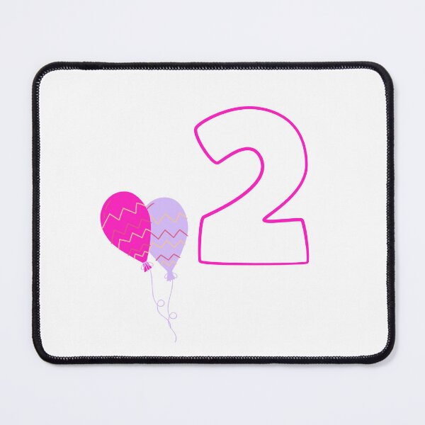 Item preview, 2nd Birthday with Balloons designed and sold by UnicornTrinity.