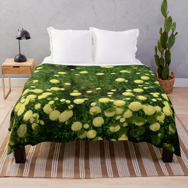 Item preview, Tiny yellow flowers on green grass designed and sold by olena2552.