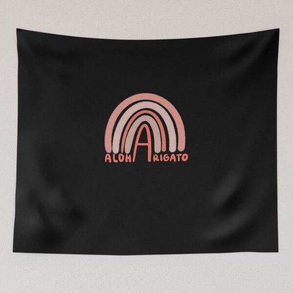 Item preview, Aloha Arigato Rainbow - Blush Classic designed and sold by deniseiicc.