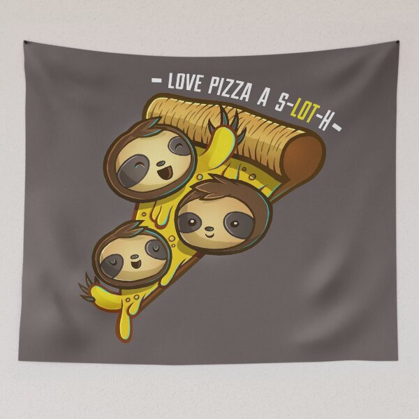 Item preview, we love Pizza a s-LOT-h!  designed and sold by RemcoBakker.
