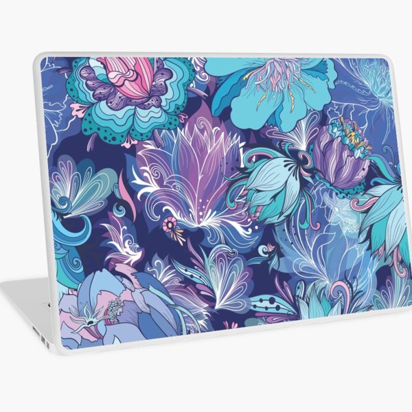 Aperçu de l'œuvre Modèle de fleur Indigo Vector créée et vendue par kisikoida.