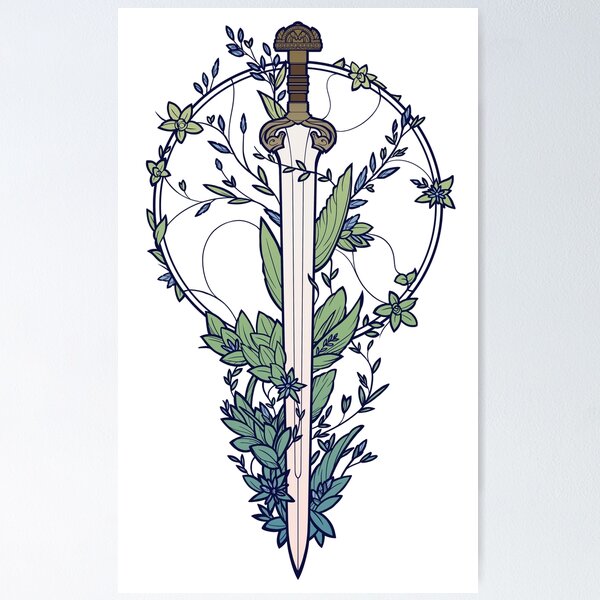Item preview, Sword of the Shieldmaiden designed and sold by Icewreath.