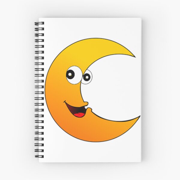 Item preview, A Cute Crescent orange Moon Art. designed and sold by BEAUTY ⭐⭐⭐⭐⭐.