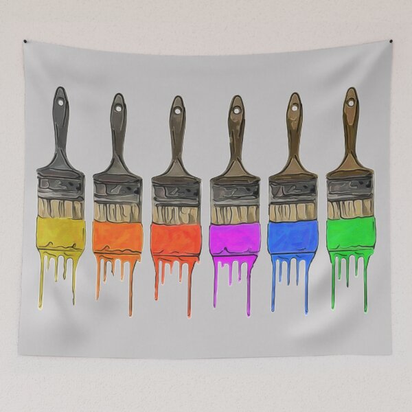 Item preview, Painted Brushes designed and sold by It's Just Me.