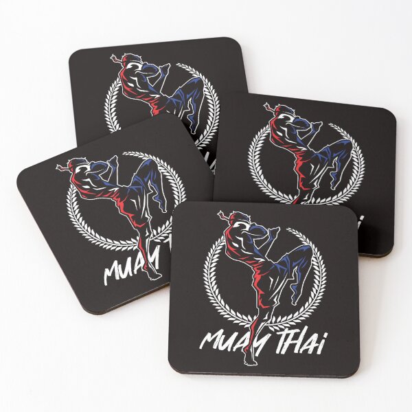 Item preview, Muay Thai Fighter Martial Arts Sports MMA Thailand Boxing designed and sold by TomGiantDesigns.