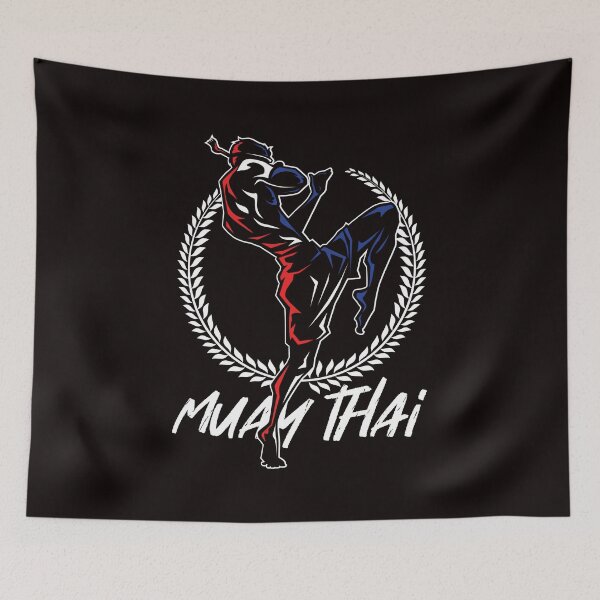 Item preview, Muay Thai Fighter Martial Arts Sports MMA Thailand Boxing designed and sold by TomGiantDesigns.