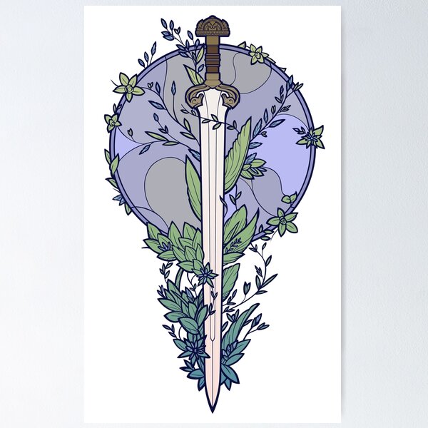 Inktober, Eowyn, LotR, Tolkien, Rohan, Shieldmaiden Poster for Sale by  SabrinaMillsArt