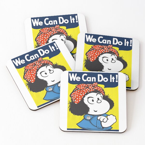 Item preview, Mafalda We Can Do It Poster designed and sold by geraliobened.
