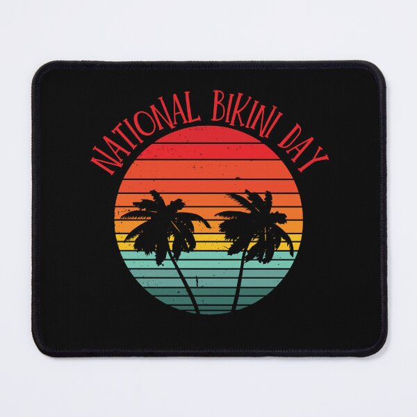 Item preview, National Bikini Day Graphic Shirt designed and sold by WilkDesign.