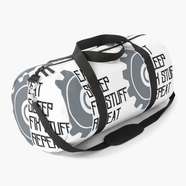 Item preview, Eat sleep fix stuff repeat mechanical gear wheel designed and sold by Randa Ranmania.