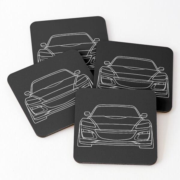 Item preview, Mazda RX-8 2008-2012 white lines designed and sold by EdimDesign.