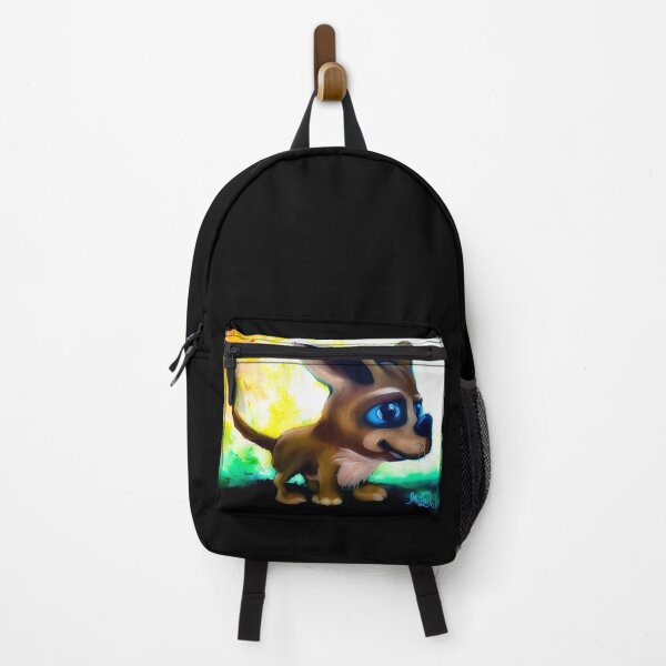 Item preview, Small dog, edited oil painting by Marina Daniluka designed and sold by MariDaniArt.