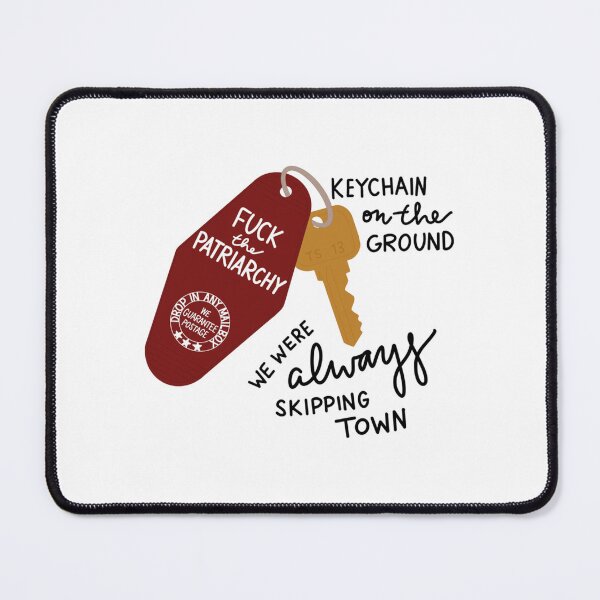 Item preview, we were always skipping town   designed and sold by Boodward.