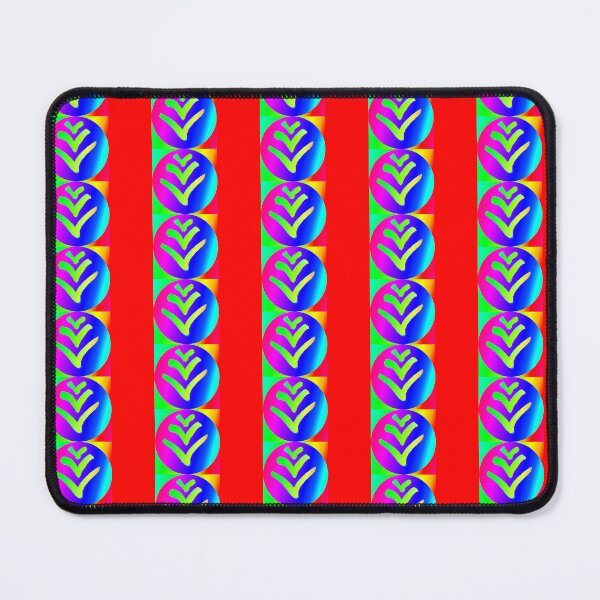 Item preview, Red blue striped, bright color palette designed and sold by lausn.