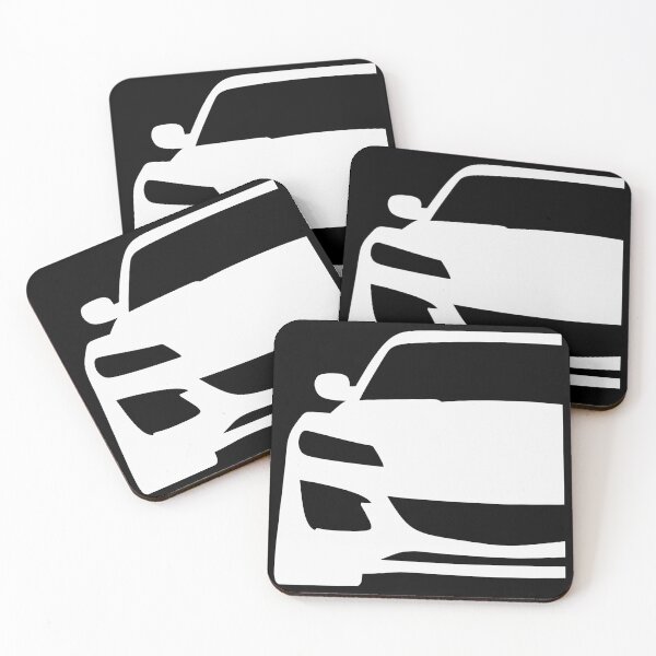 Item preview, Mazda RX-8 2008-2012 white silhouette designed and sold by EdimDesign.