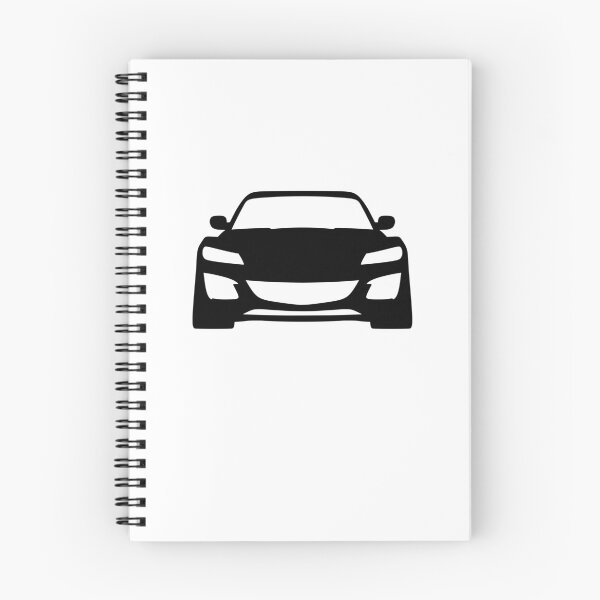 Item preview, Mazda RX-8 2008-2012 black silhouette designed and sold by EdimDesign.