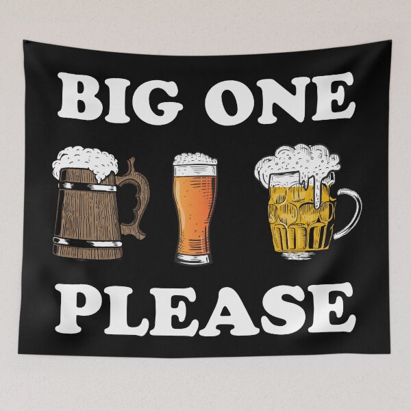 Item preview, Beer - Big one please designed and sold by Sunset Design.
