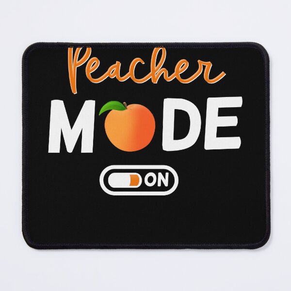Item preview, Peacher mode on funny teacher peach design designed and sold by TipTopTapo.