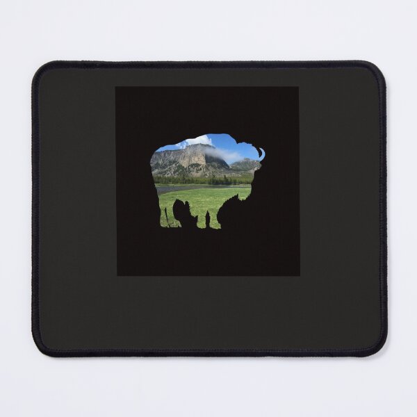Item preview, bison buffalo yellowstone silhouette Chi Essential designed and sold by williemelfec.