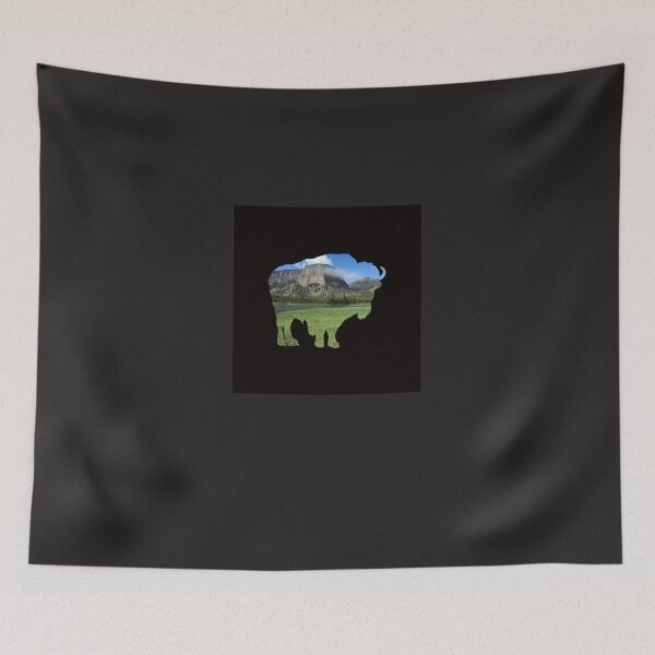 Item preview, bison buffalo yellowstone silhouette Chi Essential designed and sold by williemelfec.