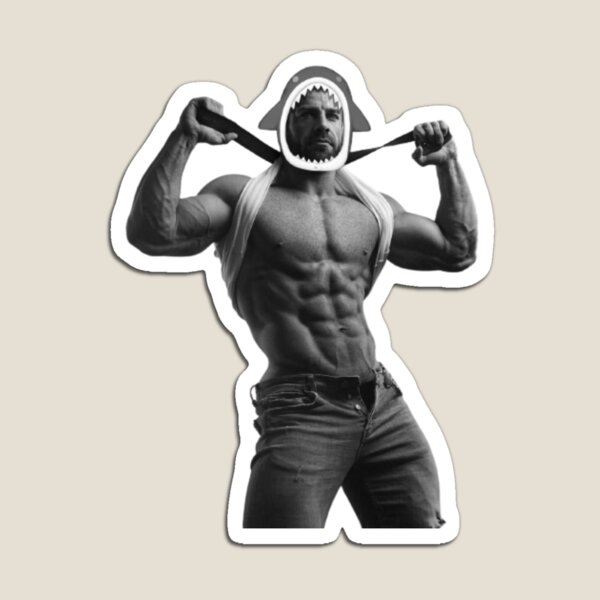 Gigachad Meme Magnet for Sale by garmy