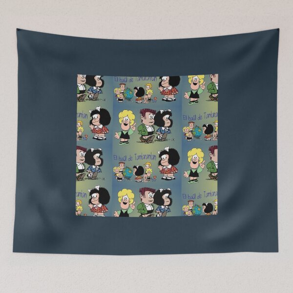 Item preview, Mafalda pattern Mafalda quino comics Mafalda personajes humoriste cartoon  designed and sold by jenifer-princex.