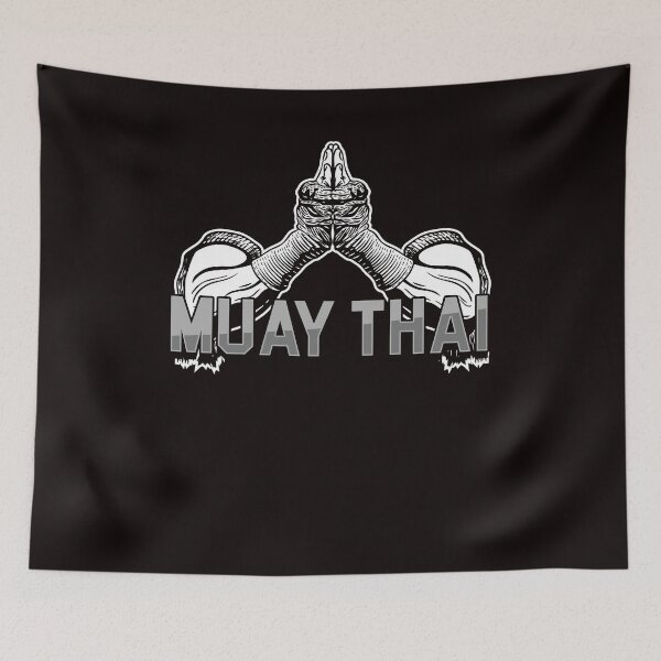 Item preview, Fighter Muay Thai Sports MMA Martial Arts Thailand Boxing designed and sold by TomGiantDesigns.