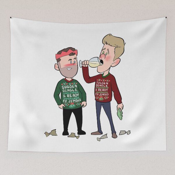 Item preview, First Day Of Sugden Dingle And Ready To Jingle Cute Photographic designed and sold by ForanAlexmay.