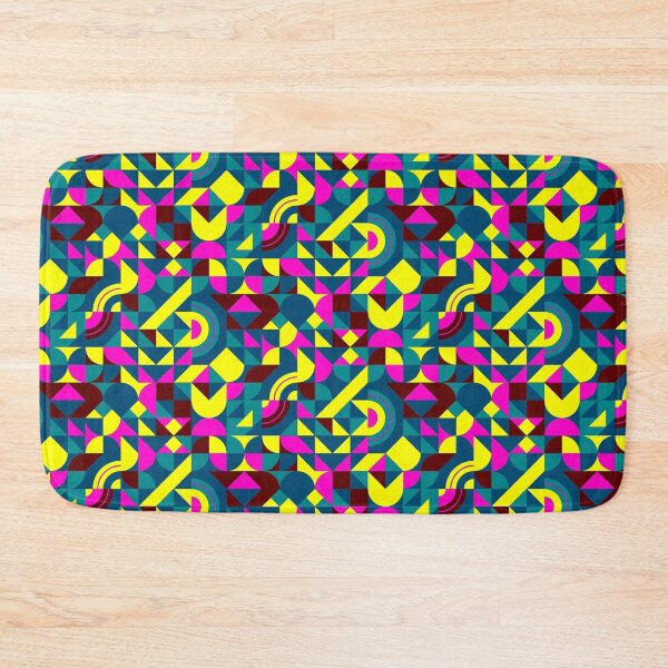 Item preview, geometric colorful patterns conceptual Art - Abstract Neo Geo graphic design designed and sold by Design Repo.