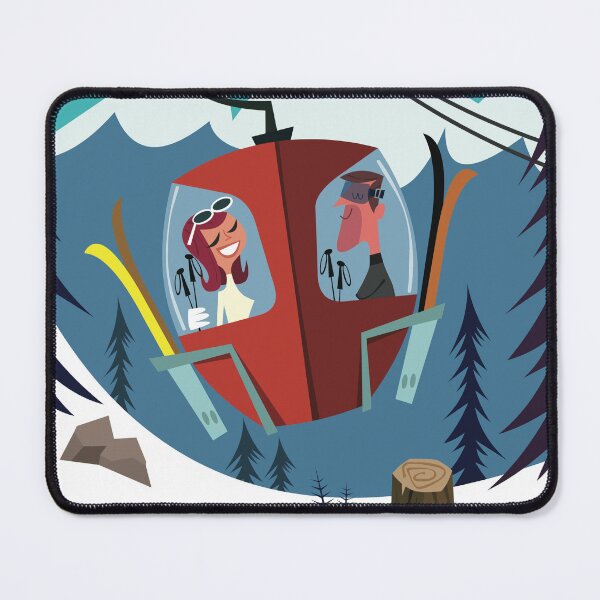 Item preview, Les Angles ski poster designed and sold by Gary Godel.