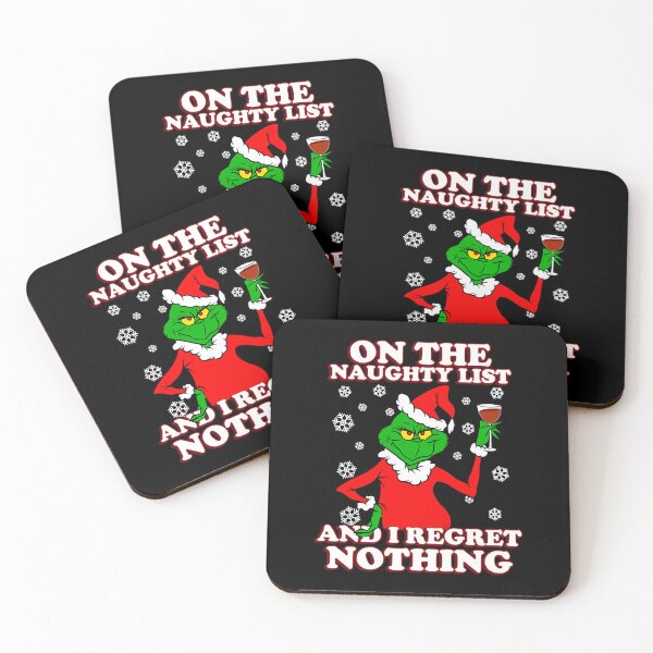 Item preview, Grinch Naughty List designed and sold by Lisadelaks.