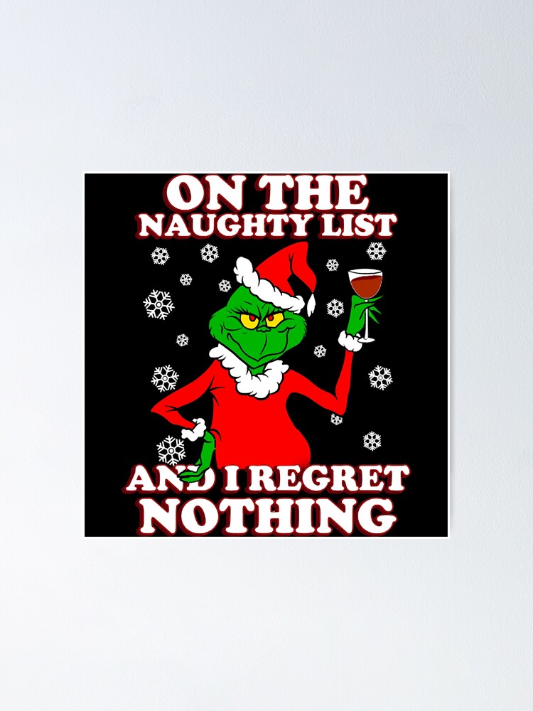 The Grinch Naughty and Nice Large Tin Tote