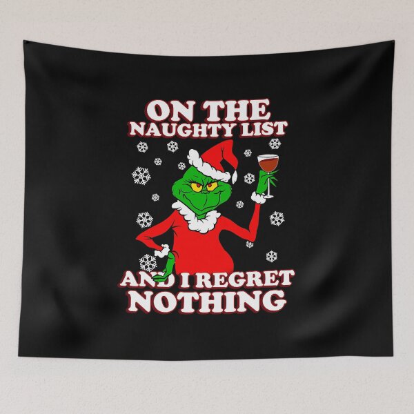Item preview, Grinch Naughty List designed and sold by Lisadelaks.