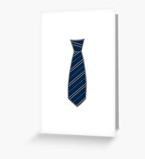 Raven House Tie Greeting Card