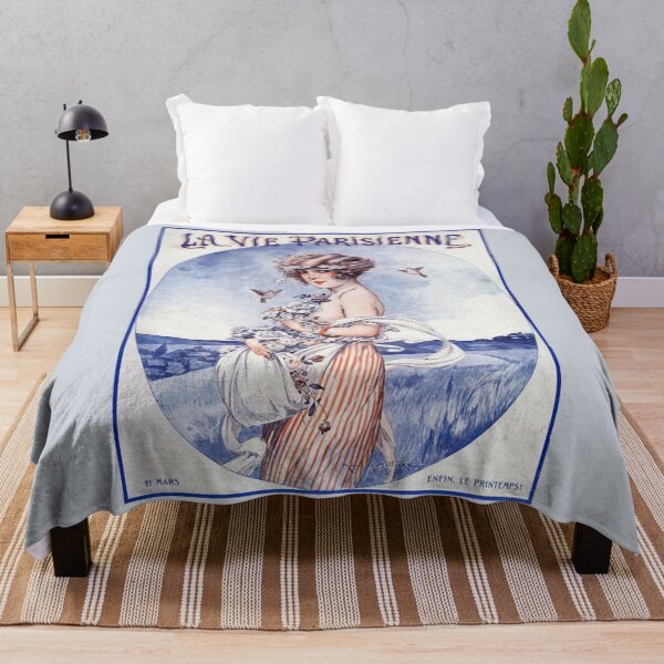 Item preview, La Vie Parisienne - French woman poster Vintage & Retro designed and sold by OutfitCustoms1.