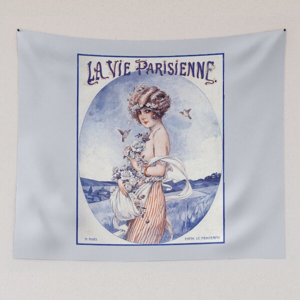 Item preview, La Vie Parisienne - French woman poster Vintage & Retro  designed and sold by OutfitCustoms1.