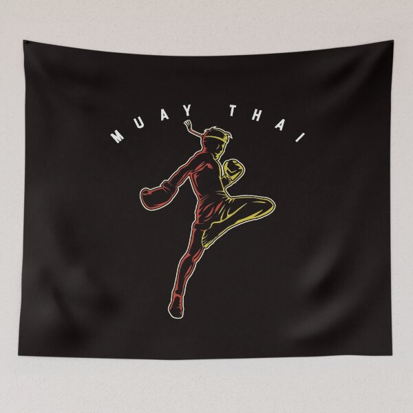 Item preview, Muay Thai Sports Fighter MMA Thailand Boxing Martial Arts designed and sold by TomGiantDesigns.