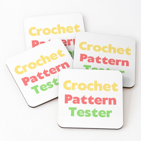 Item preview, Crochet Pattern Tester - Crocheter - Crochet Saying designed and sold by ThatCrochetGirl.
